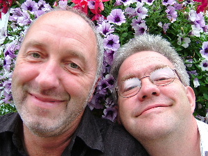 Ian McMillan & Tony Husband, A Cartoon History of Here, photo Adrian Mealing
