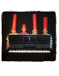Three Bonzos And A Piano, photo Toby Wales